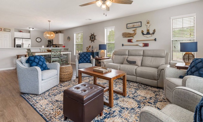Pawleys Island Condo | Anchors Away II in this Spacious and Beautiful Condo overlooking Pond and 4th Hole
