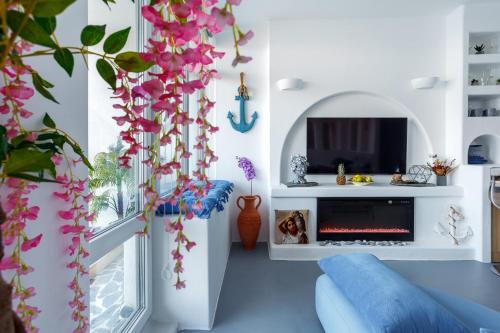Arcadia Apartment | Anna Maria Santorini - Greek Suite & Large sea terrace Arcadia