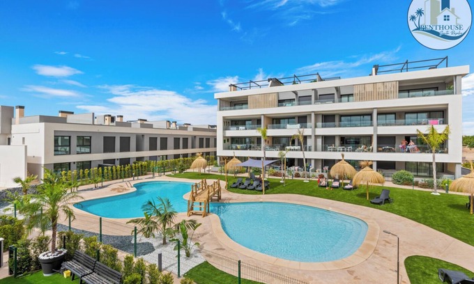 Torre-Pacheco Apartment | Apartment 'Penthouse Santa Rosalia' with Private Pool, Wi-Fi and Air Conditioning