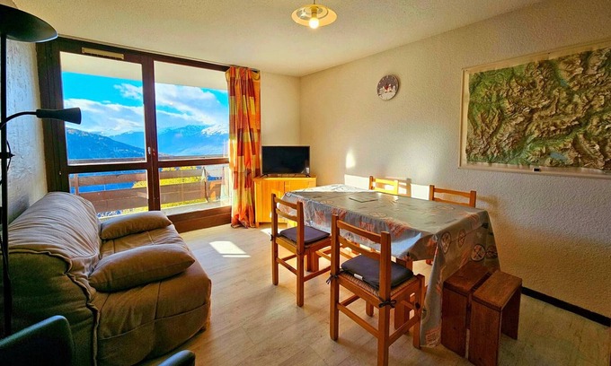 Plan Peisey Apartment | Apartment Peisey-Nancroix-Plan Peisey, 1 bedroom, 6 persons