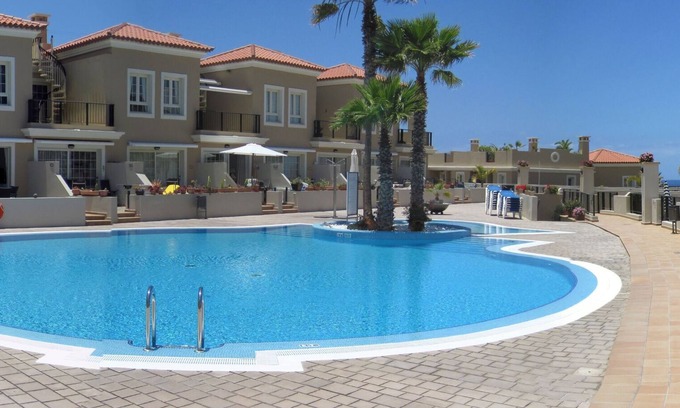 Palm-Mar Apartment | Apart. DE LUXE, 300 m from the BEACH, sea view