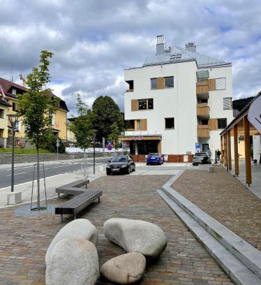 Zelezna Ruda Apartment | Apartmán “U nás v podkroví“ v Rezidenci Klostermann, Železná Ruda 24