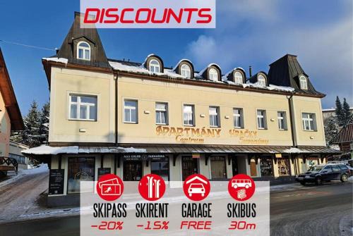 Rokytnice nad Jizerou Apartment | Apartmány Centrum with Garage