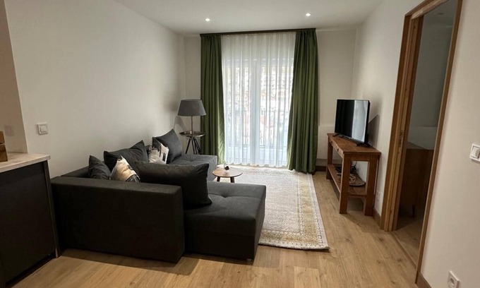 La Perriere Apartment | Apartment '202' with Shared Garden, Balcony and Wi-Fi