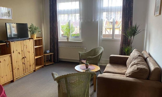 Thale Cottage | Apartment 4 - Balcony, 2nd floor - Pension Schröder