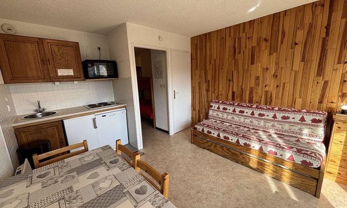 Auris Apartment | Apartment 6 guests at the foot of the slopes with balcony - Auris en Oisans