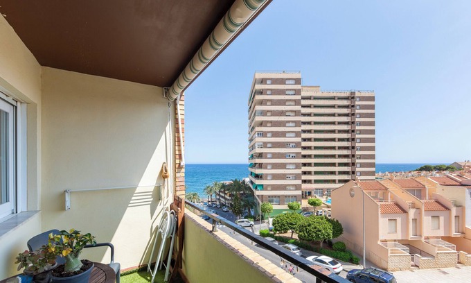 Aguadulce Apartment | Apartment 'Aguadulce Beach' with Sea View, Wi-Fi and Air Conditioning