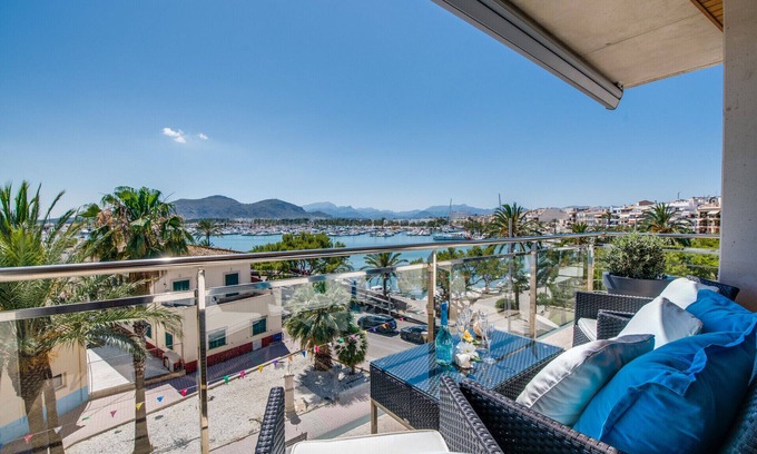 Alcudia Apartment | Apartment Alcudia Portobello with seaview