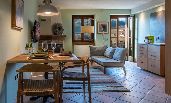 Vesio Apartment | Apartment 'Casa San Francesco Apt 1' with Mountain View, Private Terrace and Wi-Fi