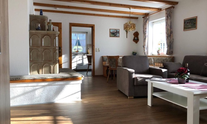 Sasbachwalden Apartment | Apartment 'Erika' with Private Terrace and Wi-Fi