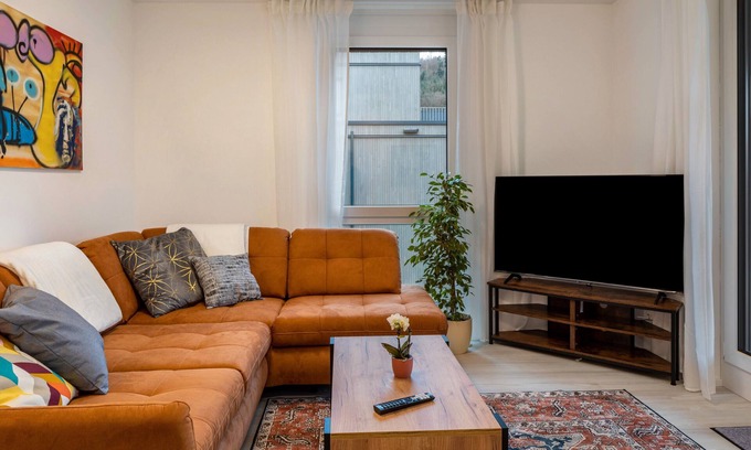 Waldkirch Apartment | Apartment 'Felsenkeller 16' with Mountain View, Private Terrace and Wi-Fi