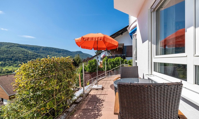 Bad Urach Apartment | Apartment 'Fewo2' with Mountain View, Private Terrace and Wi-Fi