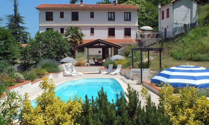 Sahorre Apartment | Apartment for 2-10 with gardens and pool. Prades/Perpignan, Pyrenees Orient