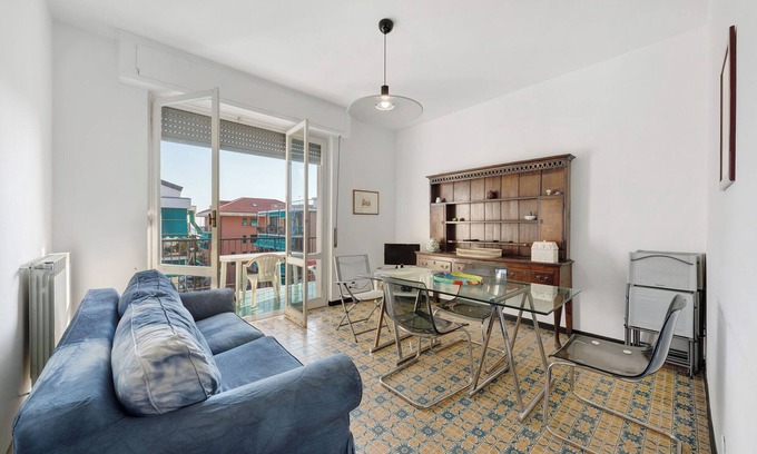 Sestri Levante Apartment | Apartment 'Giaco' with Sea View, Balcony and Wi-Fi