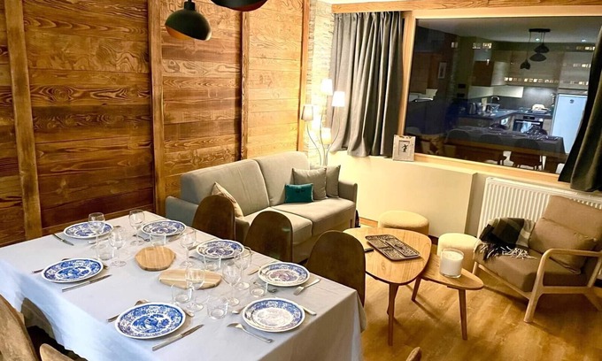Le Cret Apartment | Apartment in Val d'Isère, 2 bedrooms, close to the centre, ideal for families,
