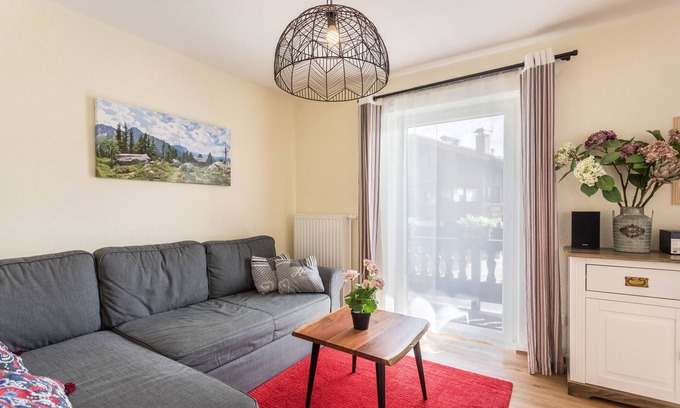 Reit im Winkl Apartment | 'Apartment Kaisereck Top 3' with Balcony & Wi-Fi
