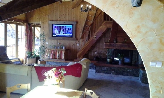 Valloire Apartment | Apartment Lupins 150 M2 4 bed. jacuzzi, large south balcony, exceptional view