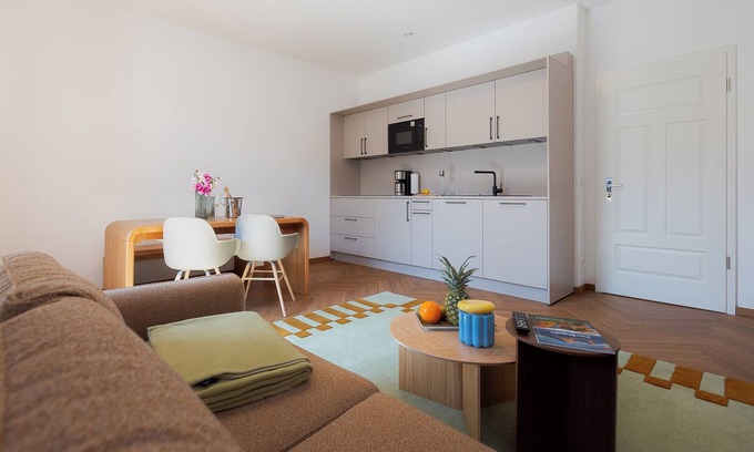 Mitterbach Apartment | Apartment 'Max 3' with Mountain View, Balcony and Wi-Fi