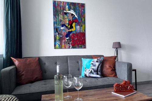 Loffingen Apartment | Apartment mit Grünblick & Wintergarten im Schwarzwald