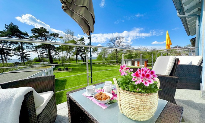 Thiessow Apartment | Apartment mit Traumhaftem Panoramablick auf die Ostsee