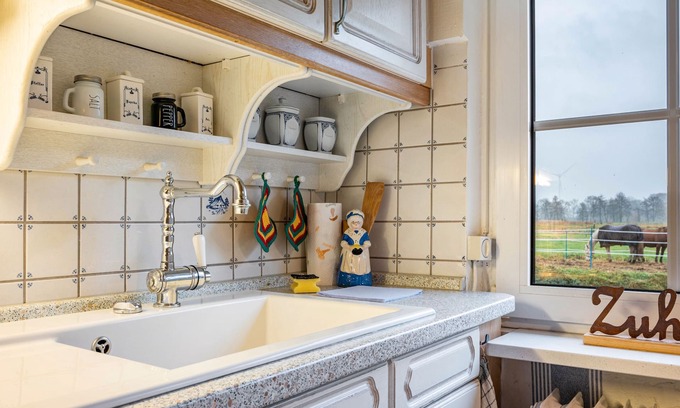 Ovelgonne Apartment | Apartment 'Mooroase Bauerngarten' with Private Terrace, Private Garden and Wi-Fi