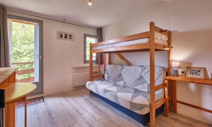 Prapoutel Apartment | Apartment 'Prapoutel Pied Des Pistes' with Mountain View and Balcony