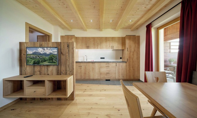 Fie allo Sciliar Apartment | Apartment 'Salbei' with Mountain View, Private Terrace and Wi-Fi