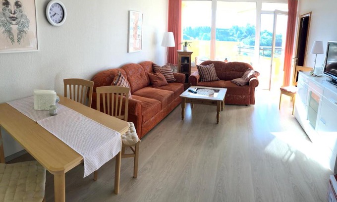 Braunlage Apartment | Apartment Schneider 537 mit Balkon und Hallenschwimmbad