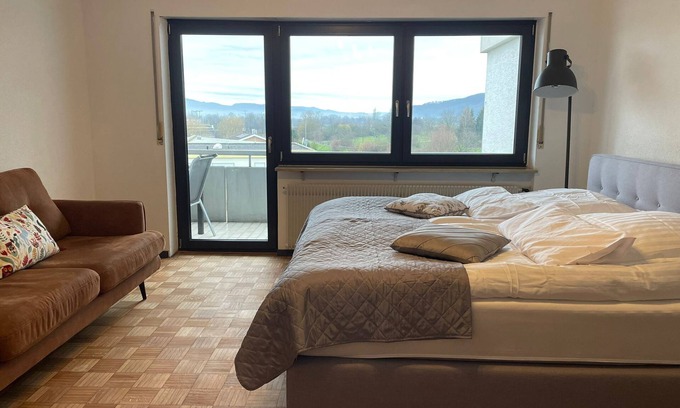 Rheinfelden Apartment | Apartment 'Wilusa 2' with Balcony and Wi-Fi