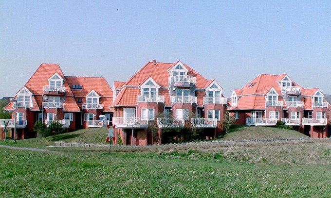 Wangerooge Apartment | Apartment with an unobstructed view of the Wadden Sea (last House at the top)