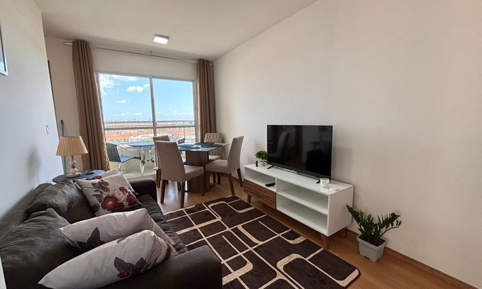 Sao Luis Apartment | Apartment with balcony 9 minutes from the beach (cohama) SLZ