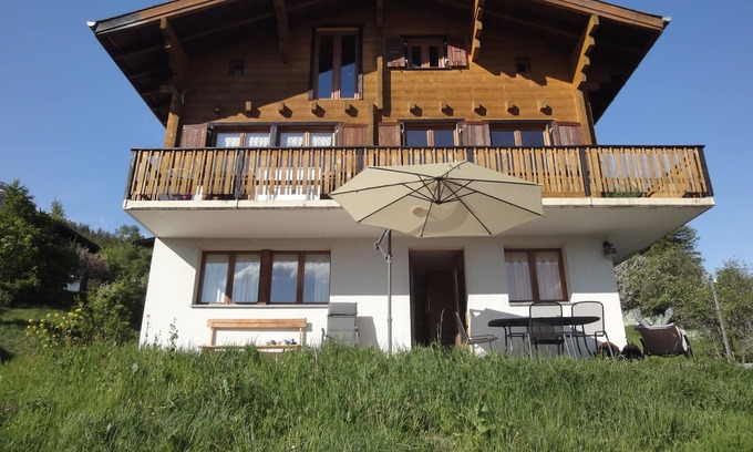 Bellwald Apartment | Apartment With Overwhelming Mountain Views In Ski Resort, Near Aletschglacier