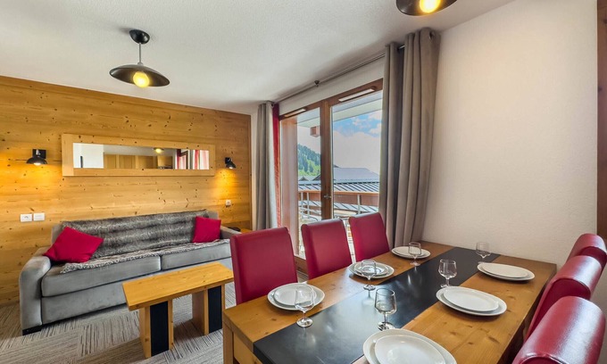 Les Saisies Apartment | Apartment with Pool, Sauna, and Terrace in Les Saisies