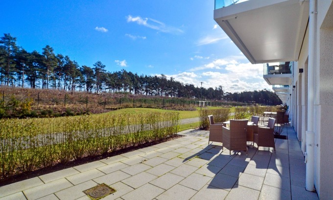Binz Apartment | Apartment with sea view and 1 bedroom and terrace