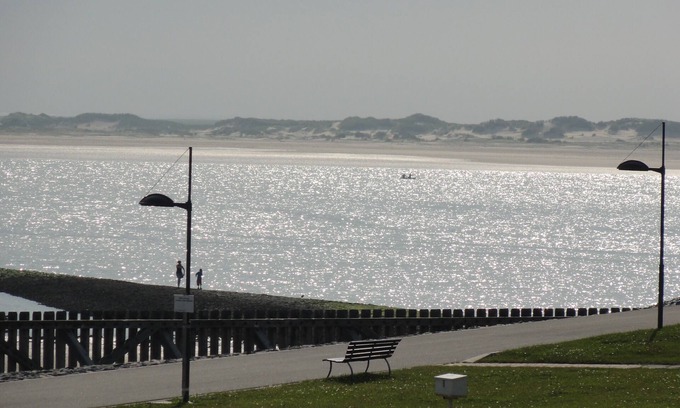 Baltrum Apartment | Apartment with sea views over the seal colonies of Norderney, sheltered south west facing balcony, cellar