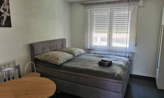 Friedrichshafen Apartment | Apartment Zentrum und Seenah mit Gartenbereich