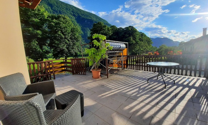 Kobarid Hotel | Apartment Zonir with sauna