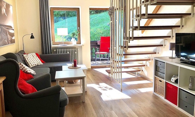 Oberaudorf Apartment | Apartment14 new bathroom,balcony with the view of the mountains.