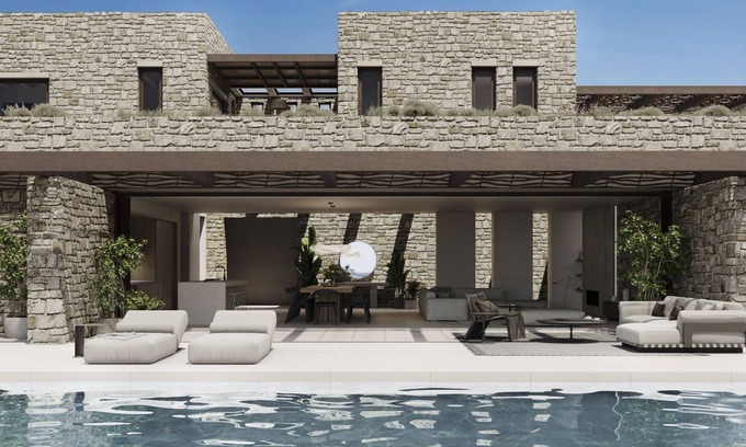 Agios Ioannis Villa | Apollo Yard - Fos Villa, a breathtaking fusion of nature and design
