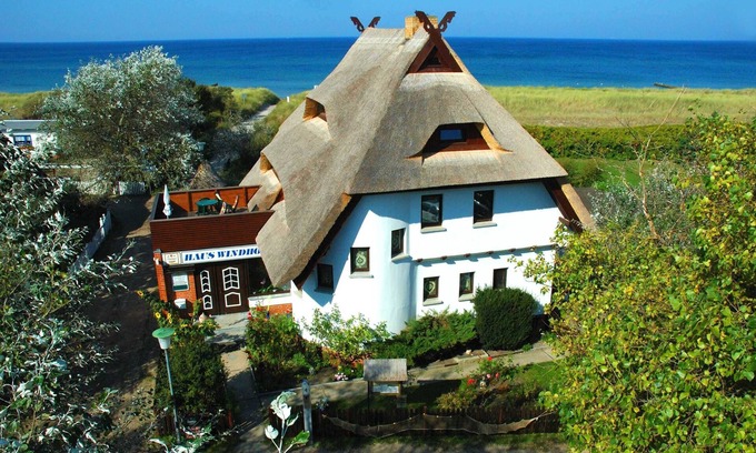 Dierhagen Ost Apartment | App. 2 cabin Windhook helmsman - Hotel Haus Windhook (directly on the Baltic Sea)