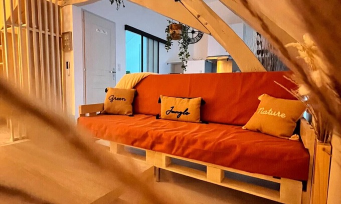 Chateauroux Apartment | Appart cosy Chtx-Clim-Fibre-Commerces-Transports