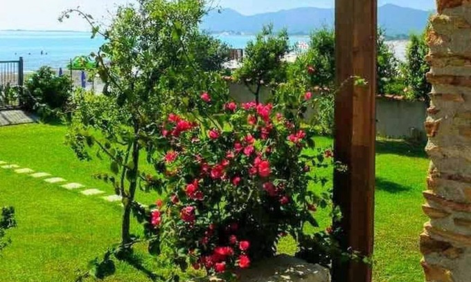 Siniscola House | "Appartamento Bouganville 2" with Sea View, 20 m from beach & Terrace