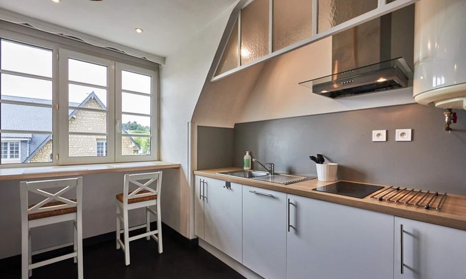 Port-en-Bessin-Huppain Apartment | Appartement cosy bord de mer