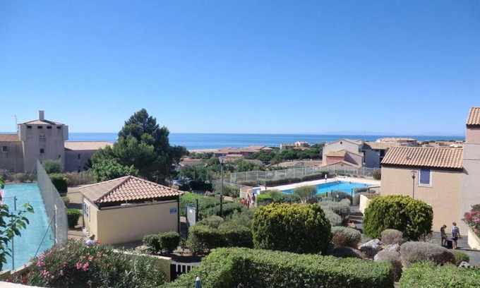 Saint-Pierre-la-Mer Apartment | Appartement 2 pièces, piscine, parking, proche plage - St Pierre la Mer - FR-1-229D-626