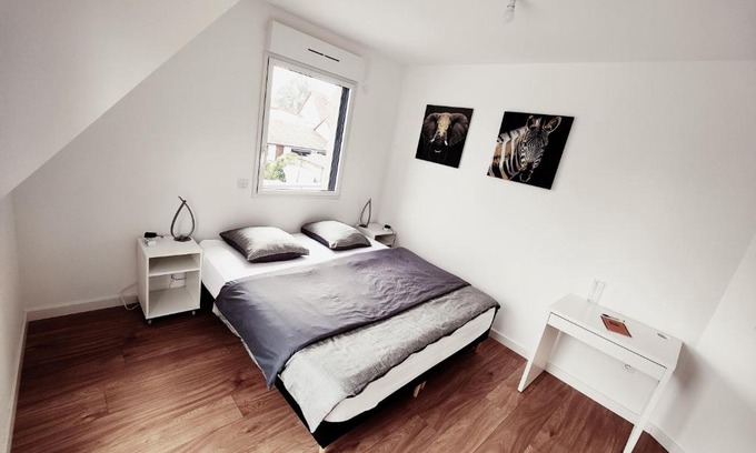 Fegersheim Apartment | Appartement 48m², Strasbourg centre à 15 min en train
