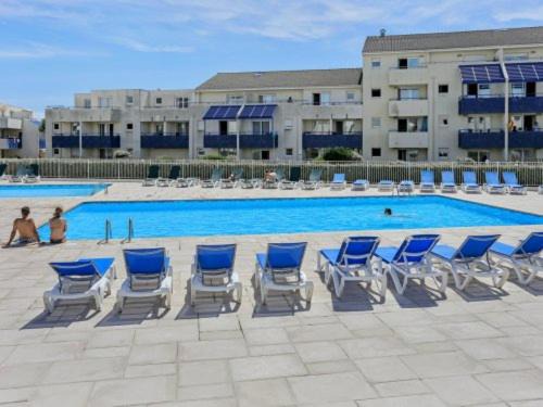 Lacanau-Ocean Apartment | Appartement Climatisé avec Piscine & Mer Bleu Marine