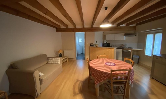 La Roche-Posay Apartment | Appartement cosy au cœur de La Roche-Posay, proximité Thermes Saint Roch, 2-4 personnes, WIFI, animaux admis - FR-1-541-44