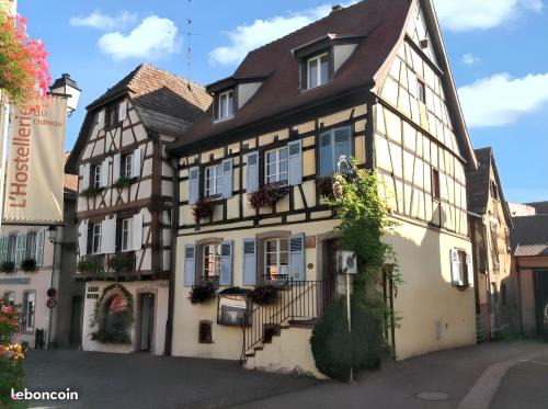 Eguisheim Apartment | Appartement cosy avec cheminée à Eguisheim - 110m² - Terrasse