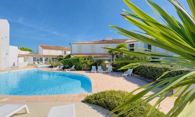 La Couarde-sur-Mer Apartment | Appartement dans résidence avec piscine