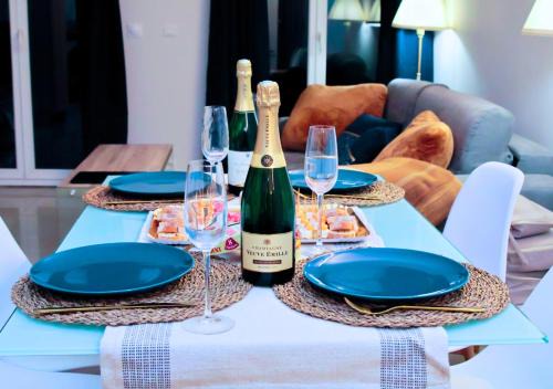 Vaires-sur-Marne Apartment | Appartement-Paris-Disney-Terrasse-Jardin-parking